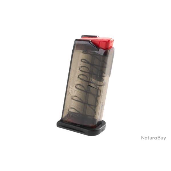 ETS - Magazine for Glock 43 7rds - Smoke - R�f: SMK-GLK-43
