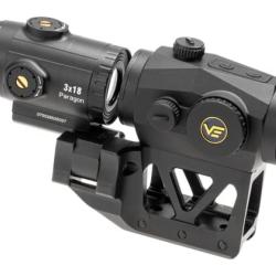 Vector Optics - Scrapper 1x29 RDS with Paragon 3x Magnifier and One Piece Mount - Black - R&eacute;f: 12843