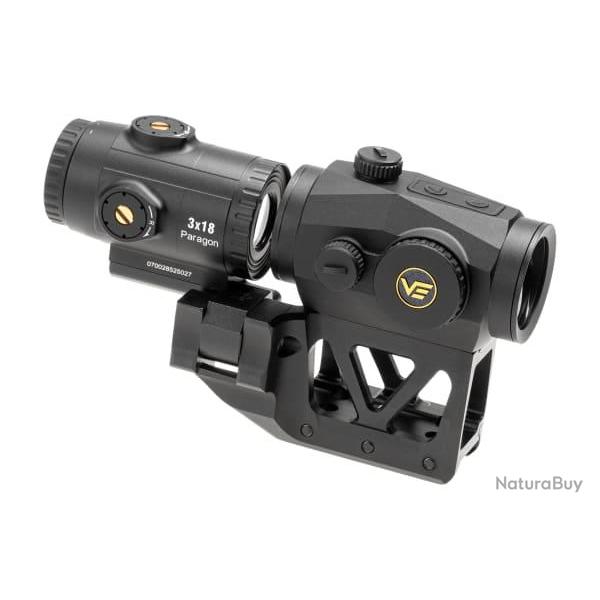 Vector Optics - Scrapper 1x29 RDS with Paragon 3x Magnifier and One Piece Mount - Black - R�f: 12843