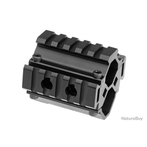 Leapers Triple Rail Shotgun Barrel Mount 5-Slot - Ref: MNT-BR005XL