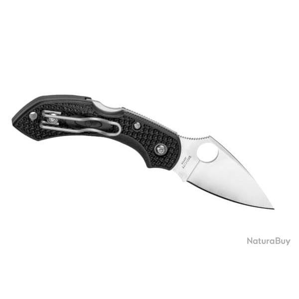 Spyderco - C28 Dragonfly2 Lightweight Plain Edge Folder - Black - R�f: C28PBK2