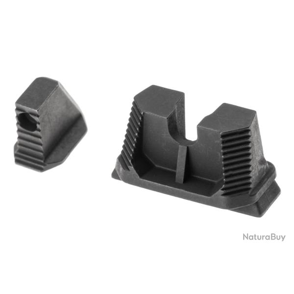 Strike Industries Iron Front and Rear Sights for Glock Suppressor Height - Ref: SI-G-SIGHTS-SH