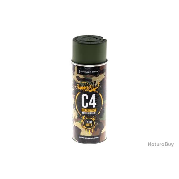 Invader Gear - C4 Mil Grade Color Spray - RAL6003 - R�f: RAL 6003