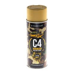Invader Gear - C4 Mil Grade Color Spray - RAL1002 - R&eacute;f: RAL 1002