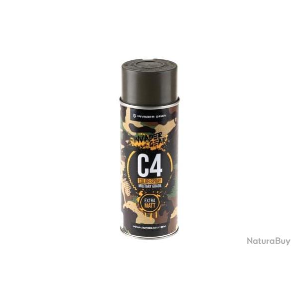 Invader Gear - C4 Mil Grade Color Spray - RAL7013 - R�f: RAL 7013