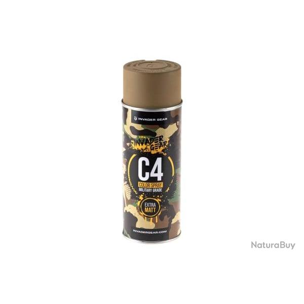 Invader Gear - C4 Mil Grade Color Spray - RAL8000 - R�f: RAL 8000