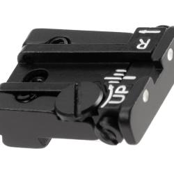 LPA Adjustable Rear Sight for Glock - Ref: 12222900000