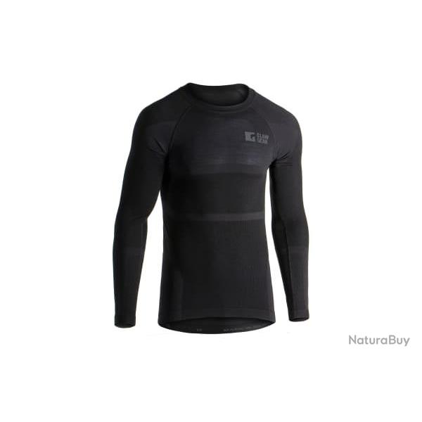Clawgear - Merino Seamless Shirt LS - Taille XL - Black - R�f: 12049306040