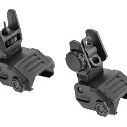 DLG Tactical Low Profile Folding Sight Set - Ref: DLG-166