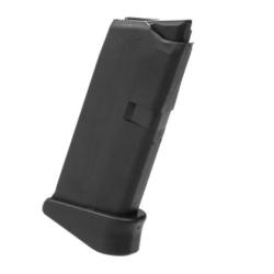 Magazine for Glock 43 Extended Plate 6rds - Black - R&eacute;f: 33740