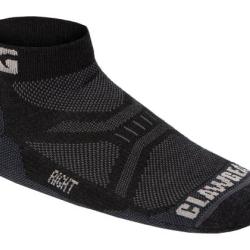 Clawgear - Merino Low Cut / Ankle Socks - Taille 45-47 - Black - R&eacute;f: 12035506026