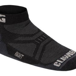 Clawgear - Merino Low Cut / Ankle Socks - Taille 45-47 - Black - R&eacute;f: 12035506026