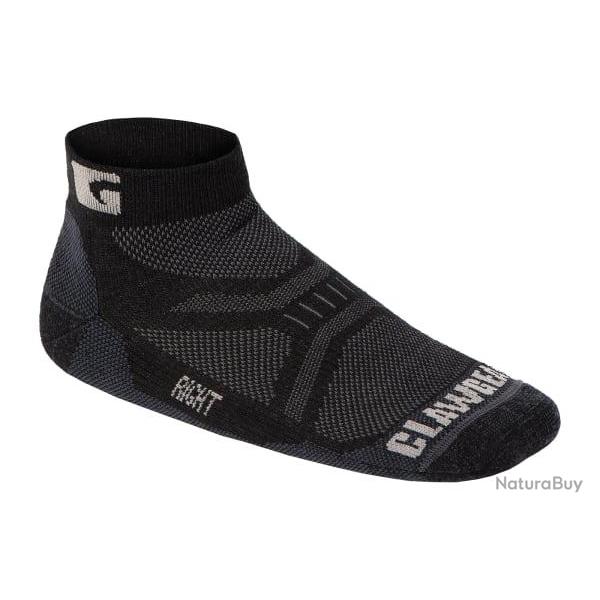 Clawgear - Merino Low Cut / Ankle Socks - Taille 45-47 - Black - R�f: 12035506026