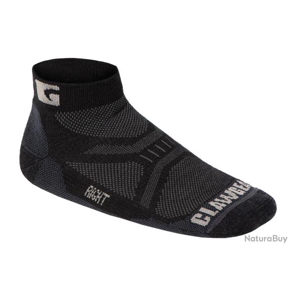 Clawgear - Merino Low Cut / Ankle Socks - Taille 45-47 - Black - R�f: 12035506026
