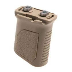 Strike Industries - Angled Vertical M-LOK Grip with Cable Management Short - Dark Earth - R&eacute;f: SI-AR