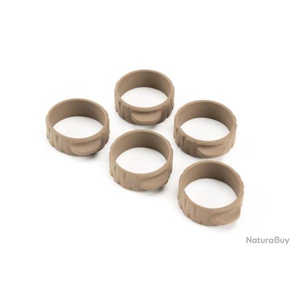 Strike Industries - Bang Band Mini 5pcs - Dark Earth - R�f: SI-BANGBAND-34MM-FDE
