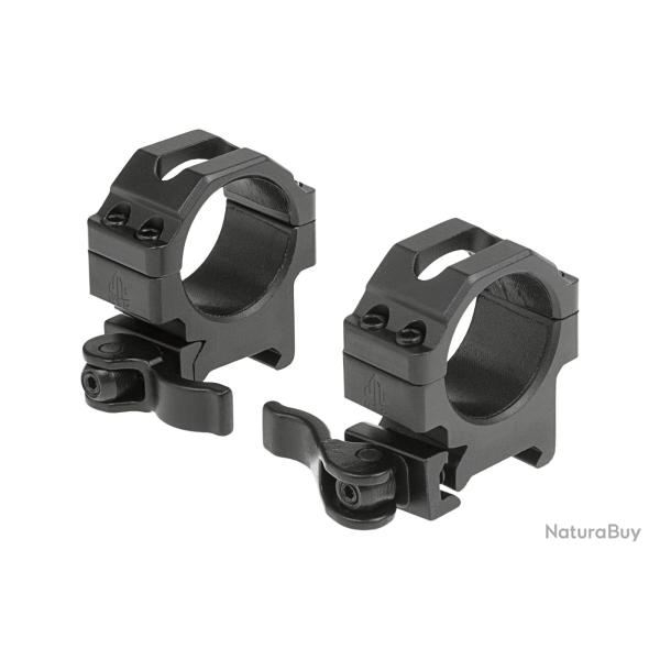Leapers 30mm QD CNC Mount Rings Low - Ref: RQ2W3104