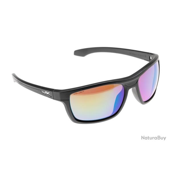 Wiley X WX Kingpin Captivate Polarized Green Mirror - Ref: ACKNG07