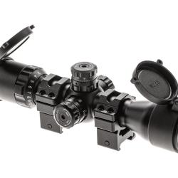 Leapers BugBuster 3-12X32 Scope Side AO Mil-Dot With QD Rings - Ref: SCP-M312AOWQ