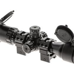 Leapers BugBuster 3-12X32 Scope Side AO Mil-Dot With QD Rings - Ref: SCP-M312AOWQ
