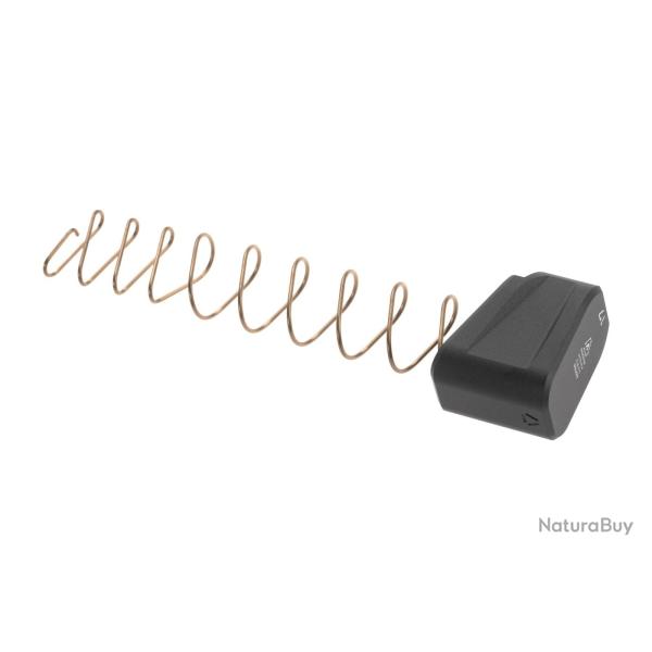 Strike Industries Aluminum Extended Magazine Plate for Glock 17 - Ref: SI-EMP-AL-G17-FDE
