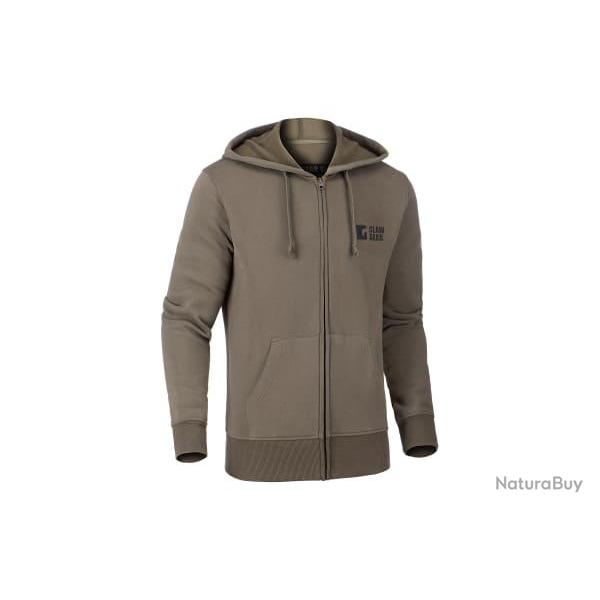Clawgear - CG Logo Zip Hoodie - Taille S - RAL7013 - R�f: 11188233225