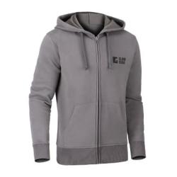 Clawgear - CG Logo Zip Hoodie - Taille 3XL - Wolf Grey - R&eacute;f: 11188210150