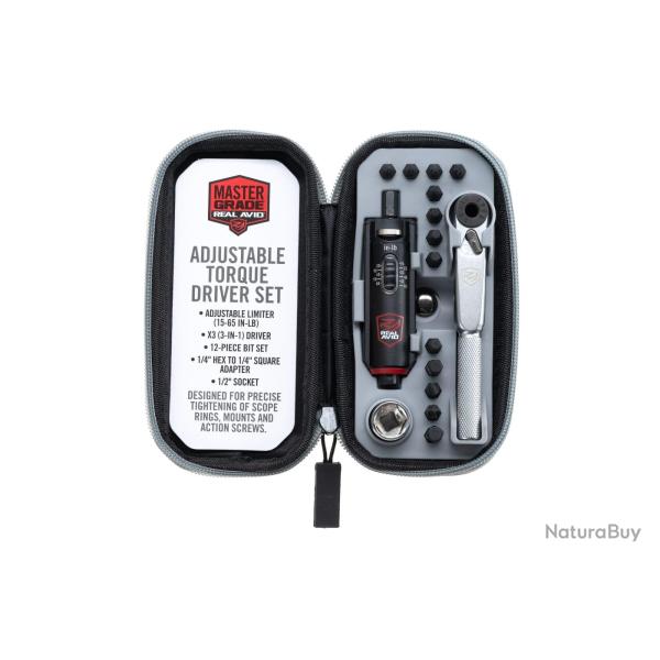 Real Avid Smart-Torq Adjustable Limiter and X3 Driver Kit - Ref: AVSTALX3KIT