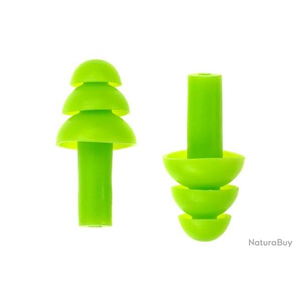 Earmor - MaxDefense Silicone Ear Plugs NRR23 100 Pairs Box - Yellow - R�f: 12734601500
