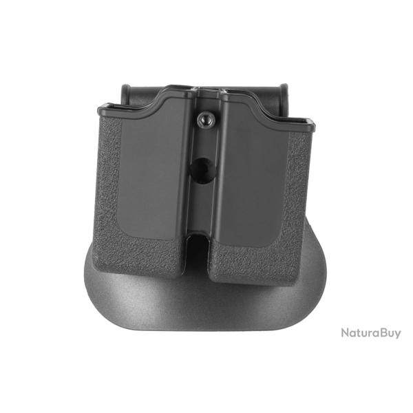 IMI Defense Single Row Double Magazine Pouch - Ref: IMI-Z2010-B (MP01)