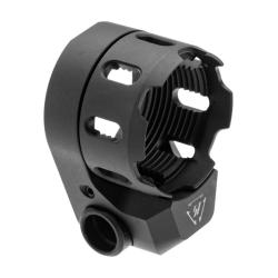Strike Industries Tribus Enhanced Castle Nut with Extended End Plate V2 - Ref: SI-AR-TRIBUS-FDE