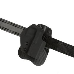 Frontline - Open Top Kydex Holster for Glock 19 Paddle - Black - R&eacute;f: 10236906000