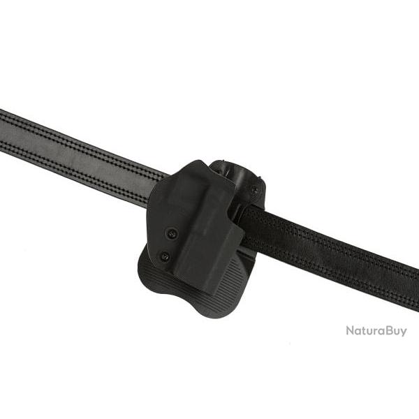 Frontline - Open Top Kydex Holster for Glock 19 Paddle - Black - R�f: 10236906000