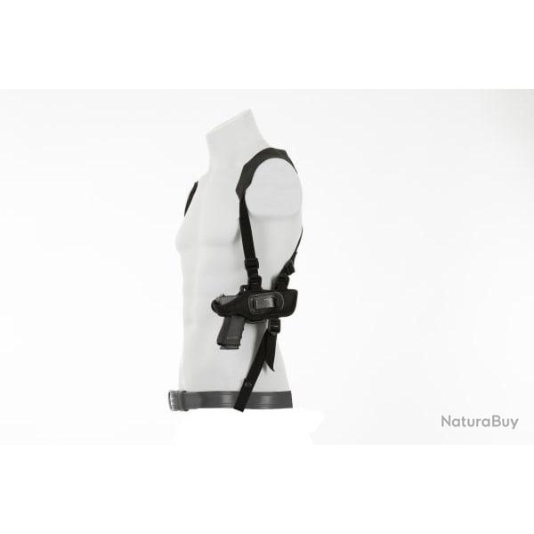 Frontline - Fast-Draw Soulder Holster Double Mag for Glock 17 - Black - R�f: 10238906000