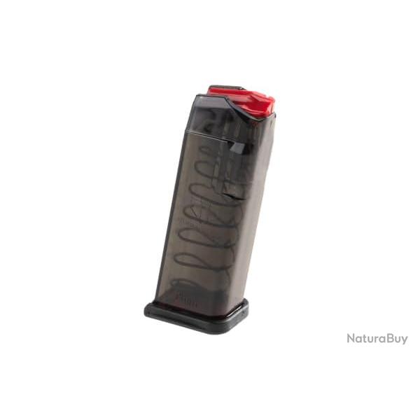 ETS - Magazine for Glock 19 15rds - Smoke - R�f: SMK-GLK-19