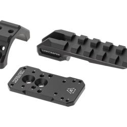 Strike Industries ASM Ring Cap Multi Optic Mount System - Ref: SI-STRIKE-ASM-OM
