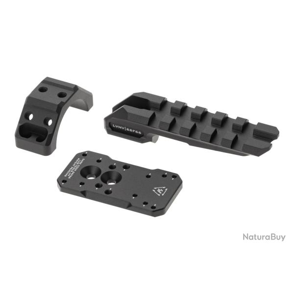 Strike Industries ASM Ring Cap Multi Optic Mount System - Ref: SI-STRIKE-ASM-OM