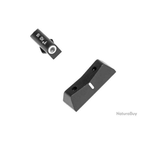 XS Sights 24 / 7 Standard Dot Tritium Express Set for Glock 42 / 43 - Ref: 10661400000