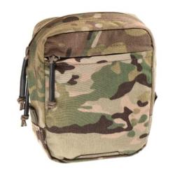 Clawgear - Medium Vertical Utility Pouch Zipped Core - Multicam - R&eacute;f: 11166275100