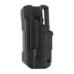Blackhawk - T-Series L2D Duty Holster for Glock 17/19/22/23/31/32/47 TLR-1/2 Left Side - Black - R&eacute;f