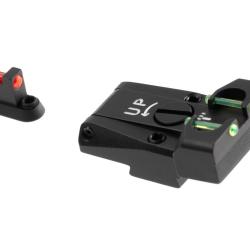 LPA Fiber Optic Sight Set for CZ P7/P9 - Ref: 12227500000