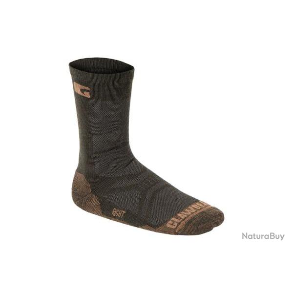 Clawgear - Merino Crew Socks - Taille 39-41 - Green - R�f: 11347020016