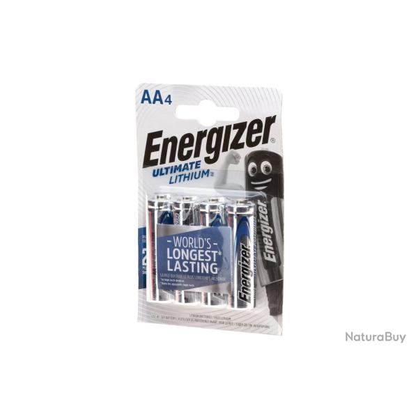 Energizer AA Ultimate Lithium 4pcs - Ref: 11039200000