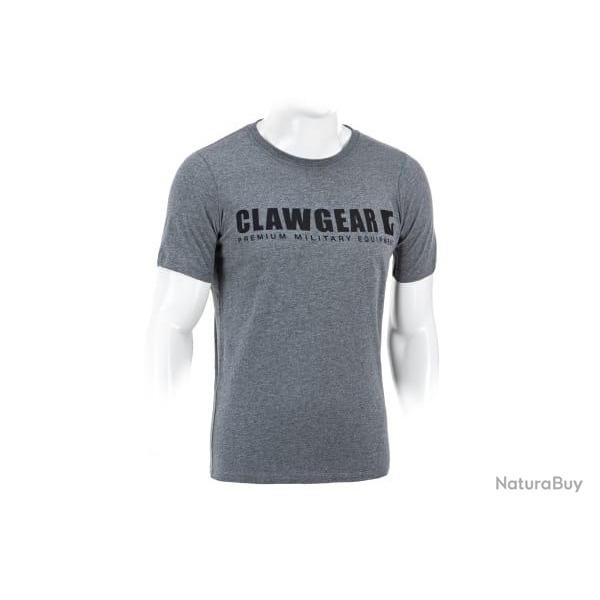 Clawgear - CG Logo Tee - Taille S - Dark Grey - R�f: 11187711125