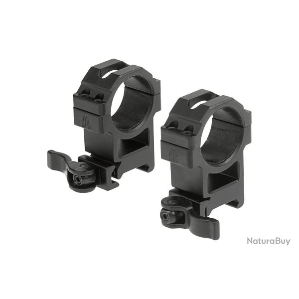 Leapers 30mm QD CNC Mount Rings High - Ref: RQ2W3224