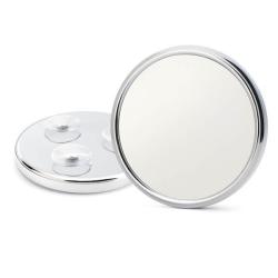 Miroir &agrave; ventouses Muhle diam&egrave;tre 15cm grossissement x5