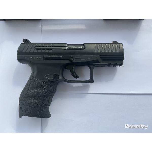 WALTHER PPQ T4E PISTOLET BALLE CAOUTCHOUC
