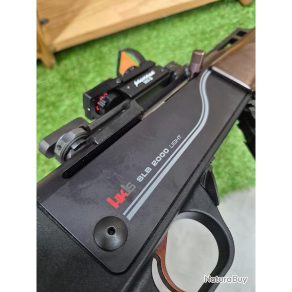 HK SLB 2000 LIGHT 300WIN MAG  + POINT ROUGE HUBERTUS