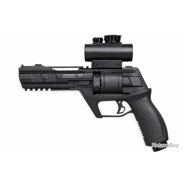 Pistolet de d�fense CP300 cal. 50 + point rouge