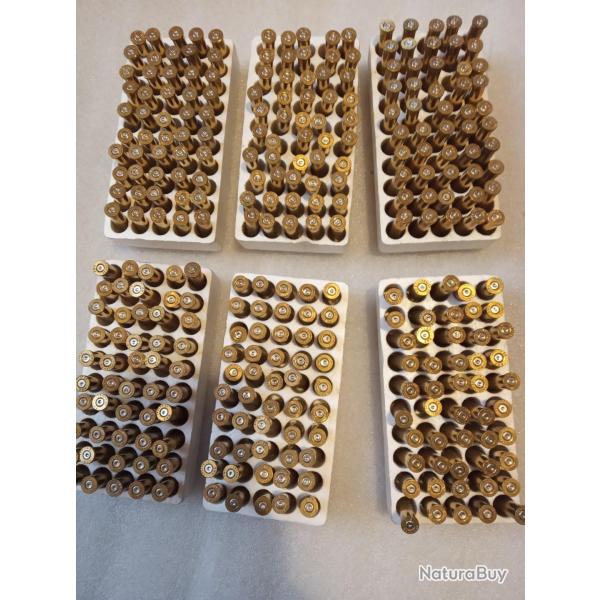 Lot 300 douilles 22 Hornet RWS tir�es 1x